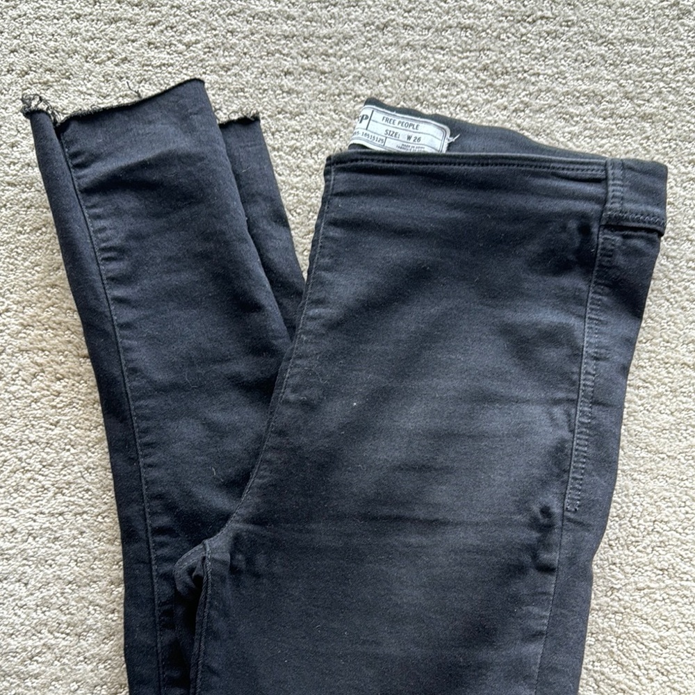 Women's Free People Black Jeans